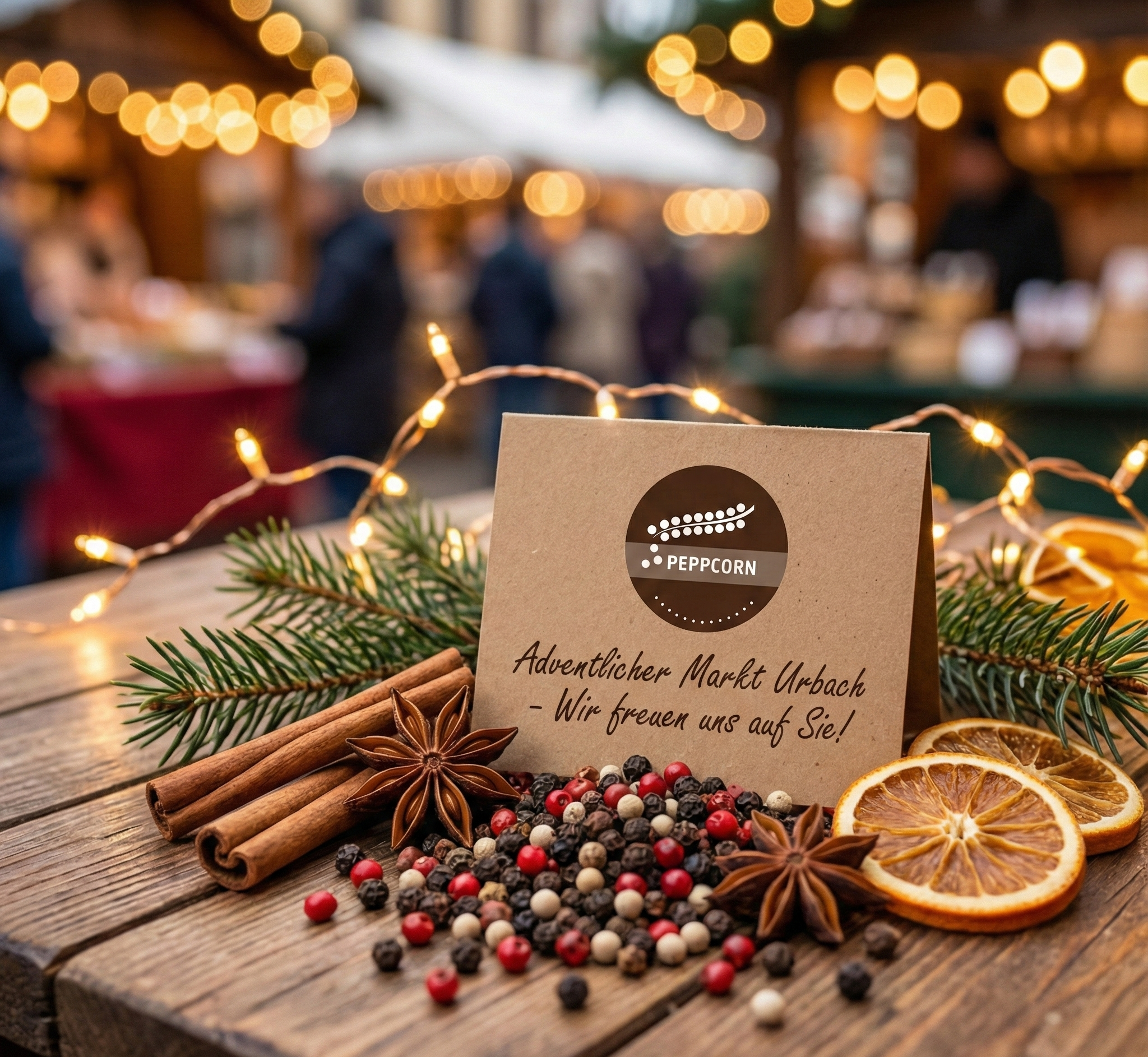 Ein Sonntag im Advent: Besuchen Sie uns auf dem Markt in Urbach