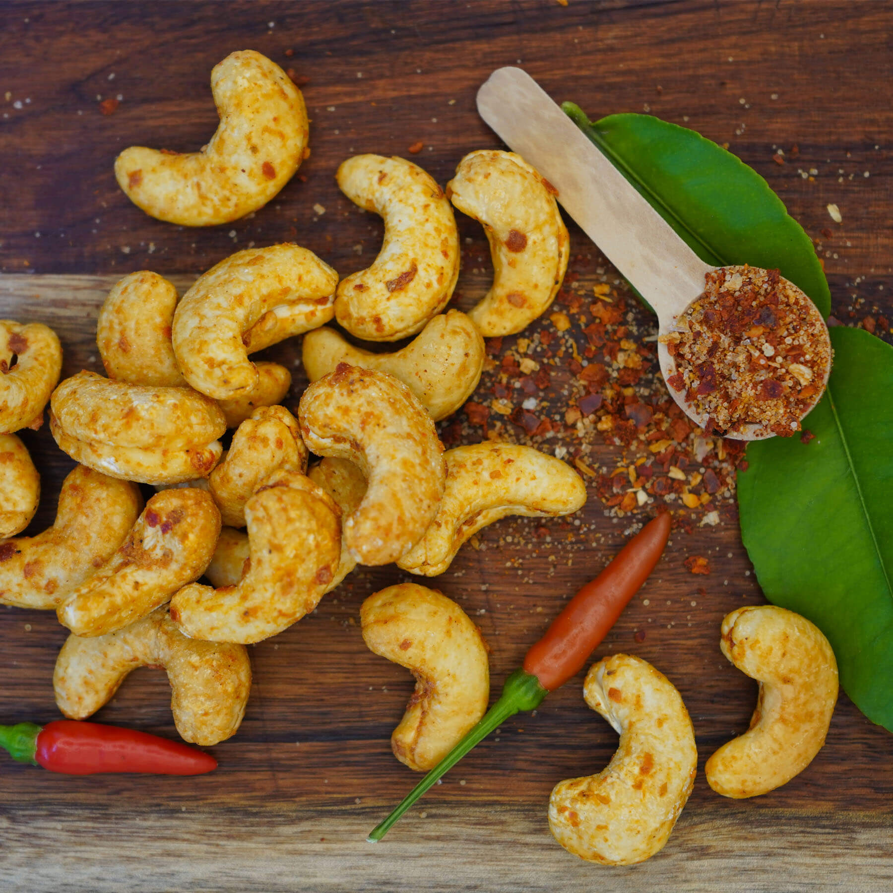 Cashews Red Pepper - geröstet