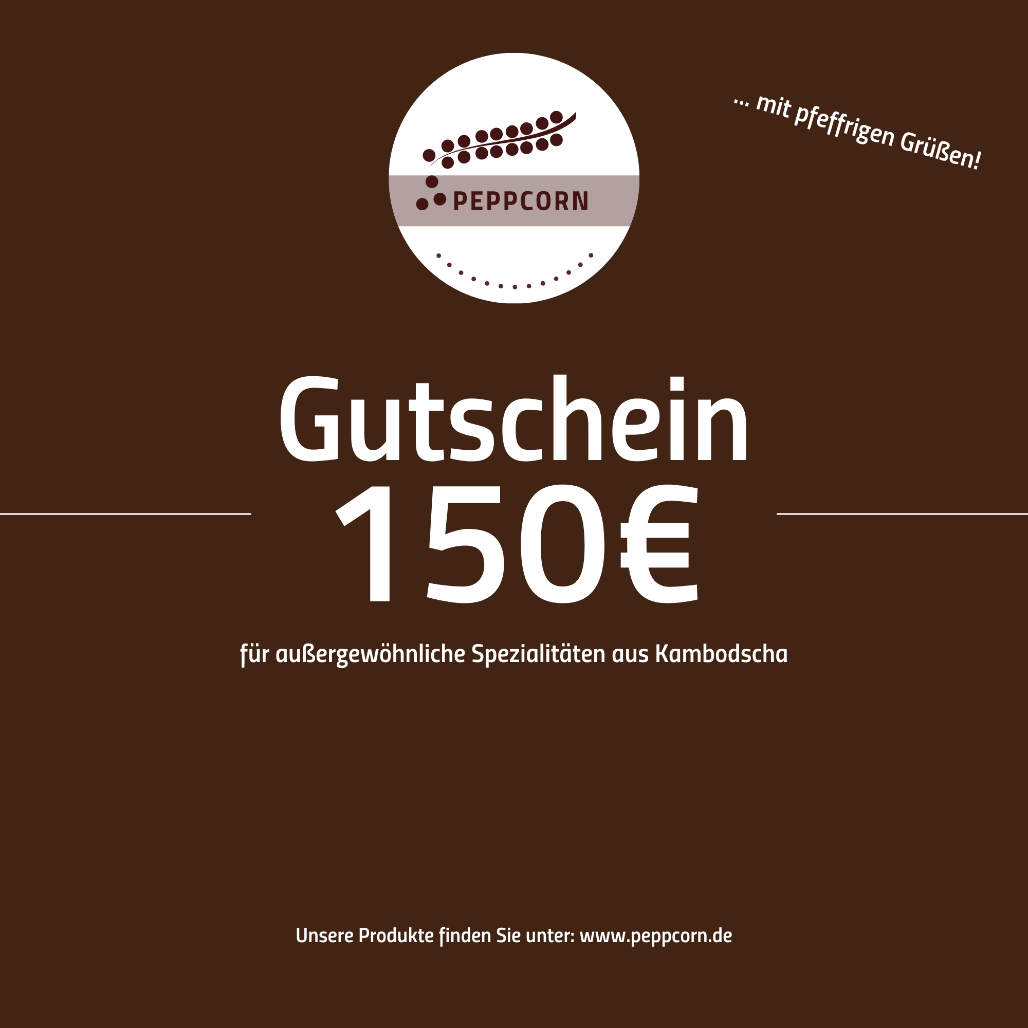 PeppCorn Email-Gutschein
