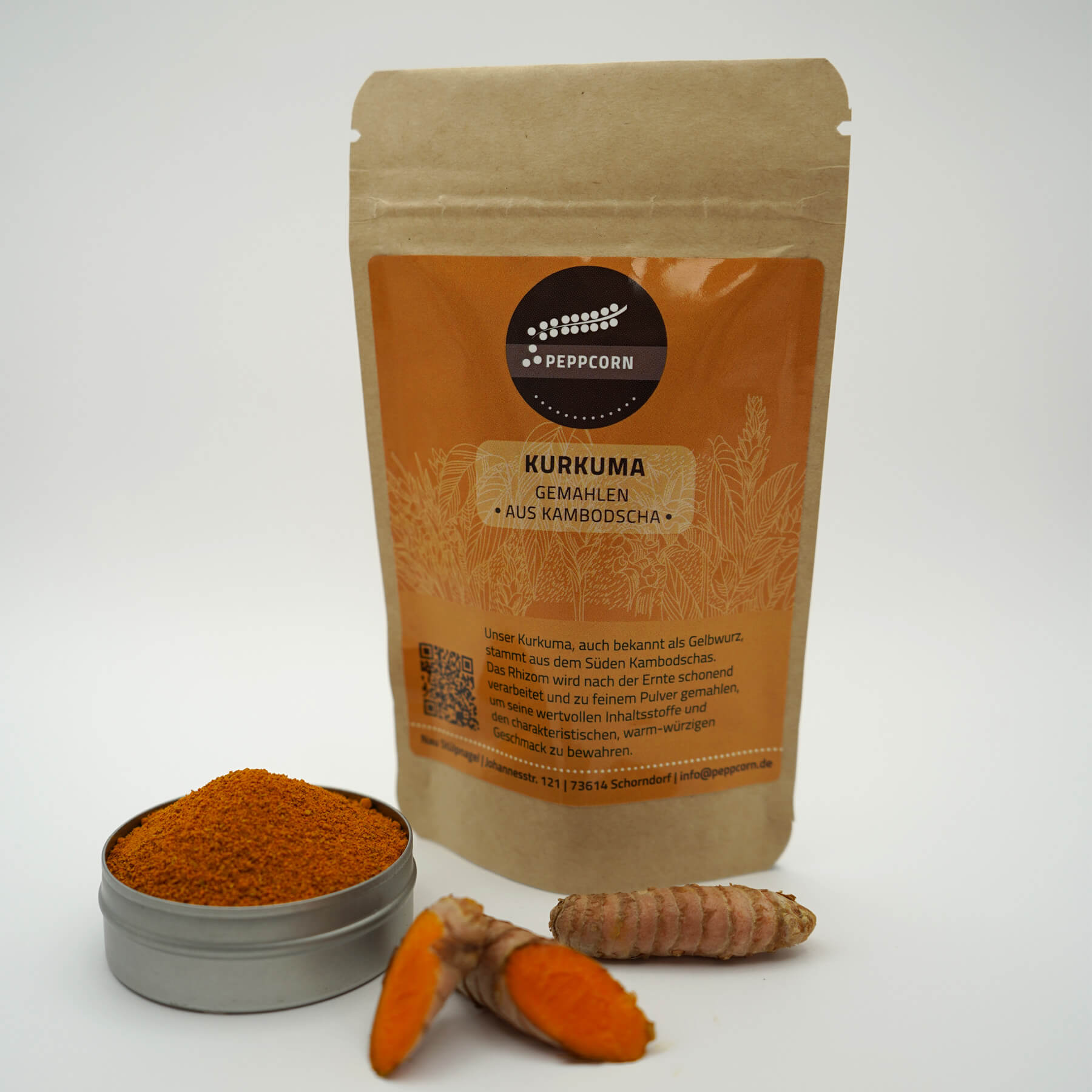 Kurkuma - gemahlen