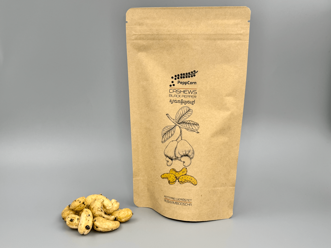 Cashews Black Pepper - geröstet