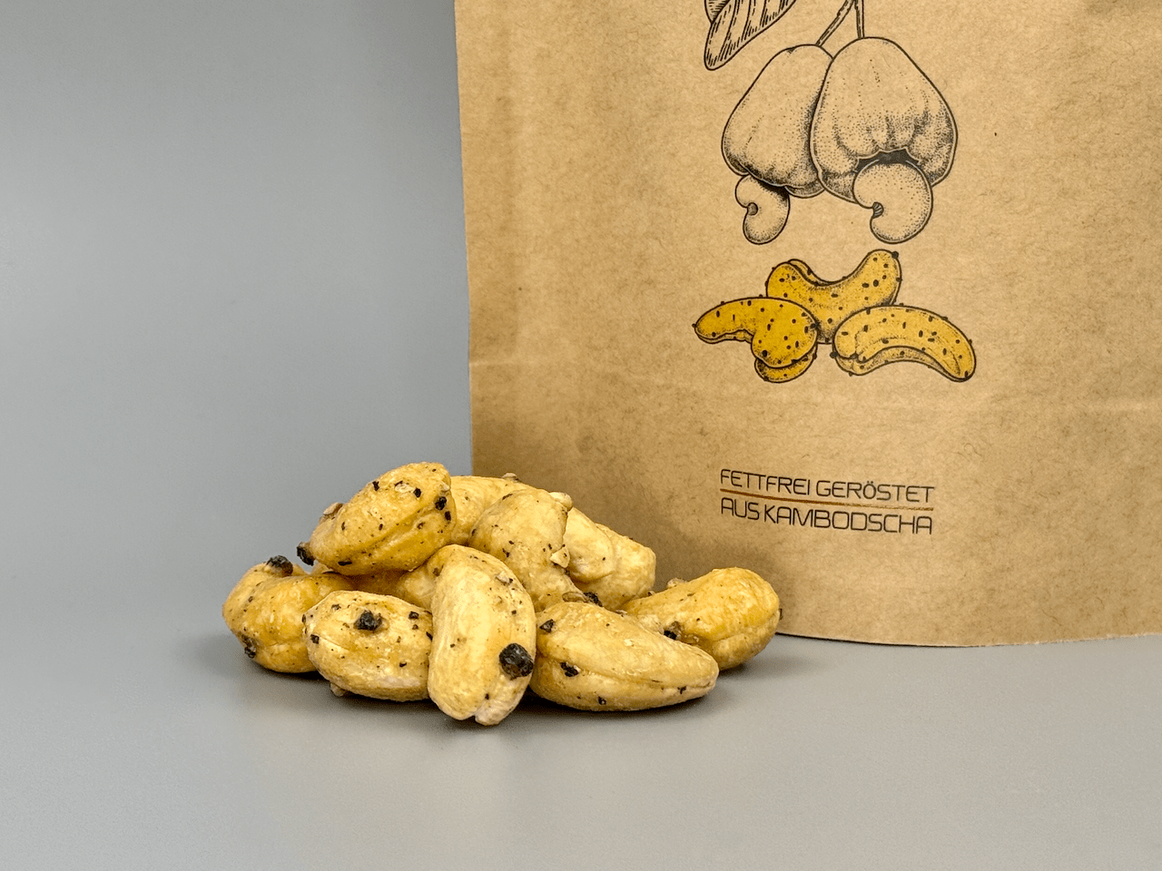 Cashews Black Pepper - geröstet