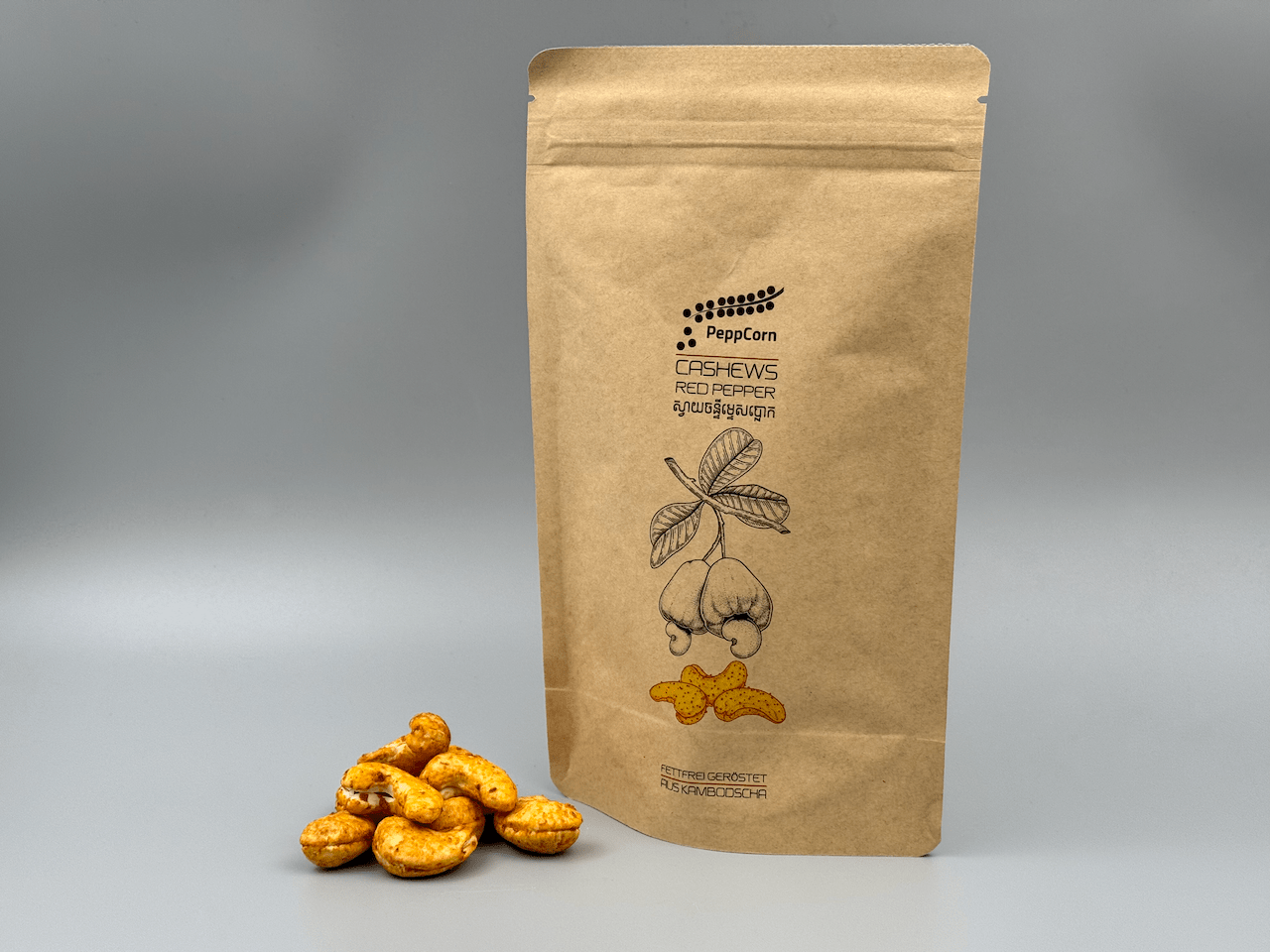 Cashews Red Pepper - geröstet