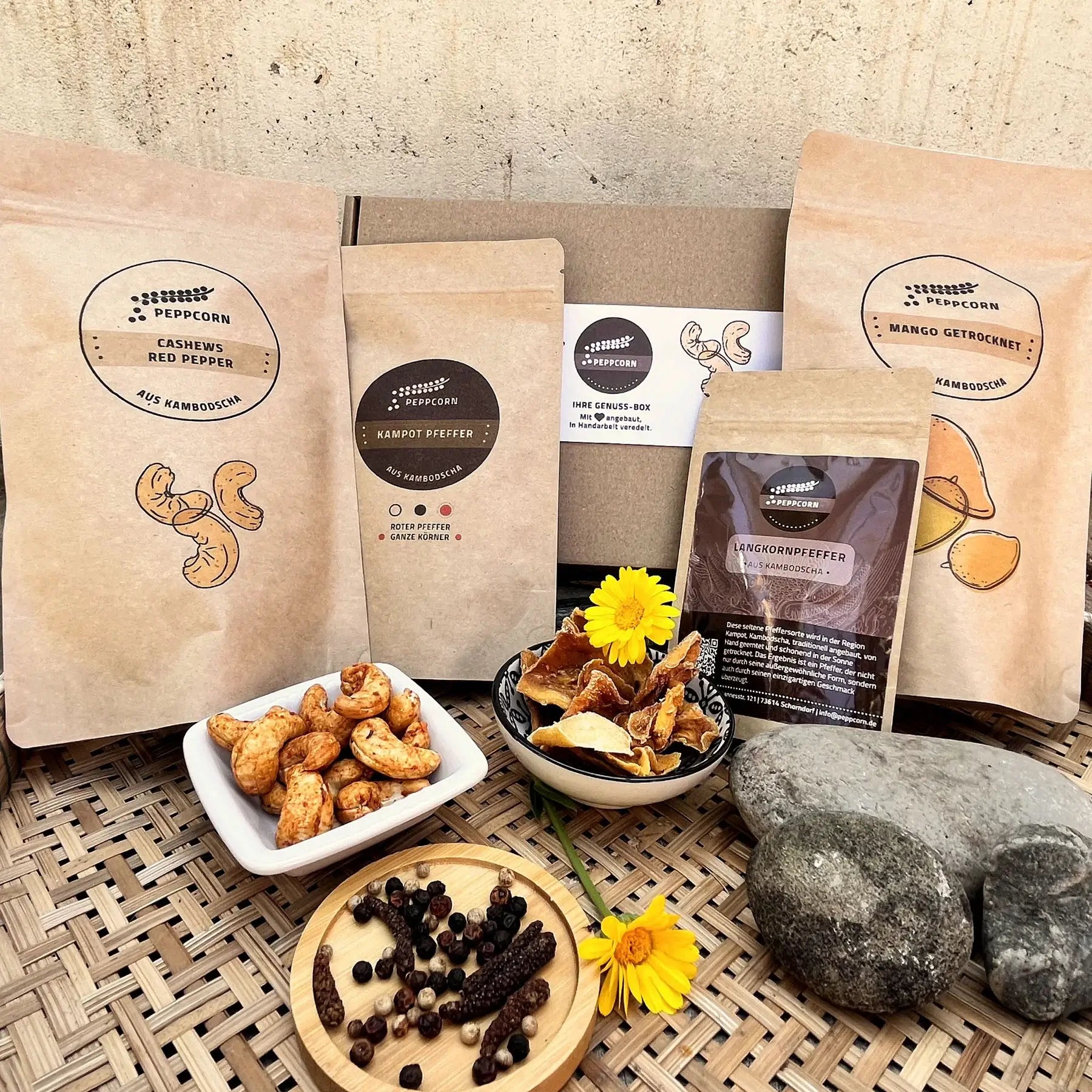 Somleng Set – PeppCorn Geschenkset – Geschenkbox