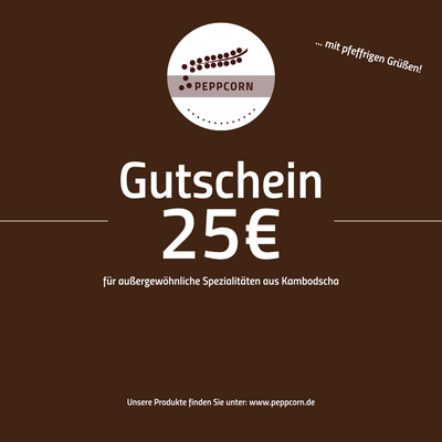 PeppCorn Email-Gutschein