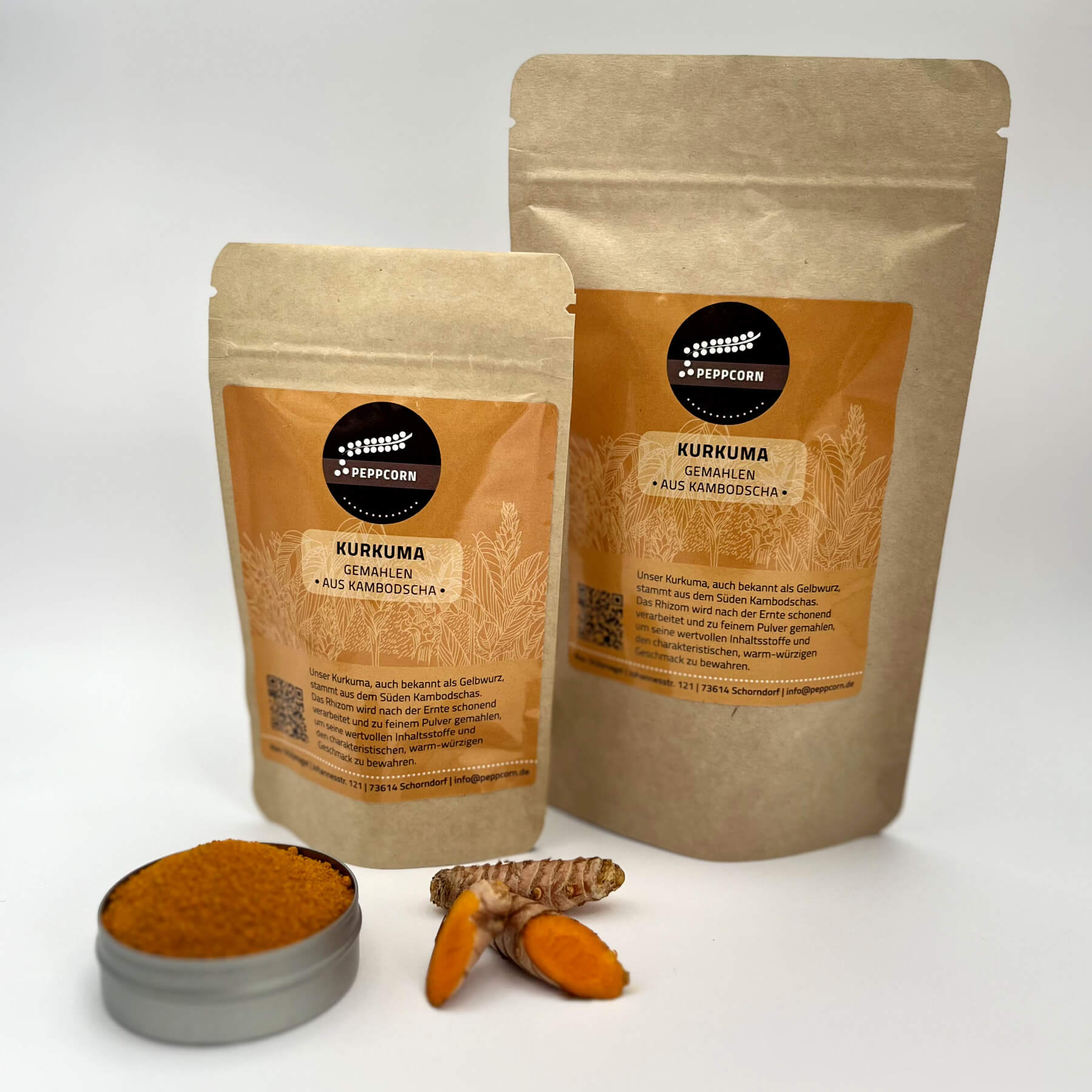 Kurkuma - gemahlen