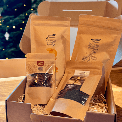 Somleng Set – Geschenkbox mit Mango, Cashews und Kampot Pfeffer