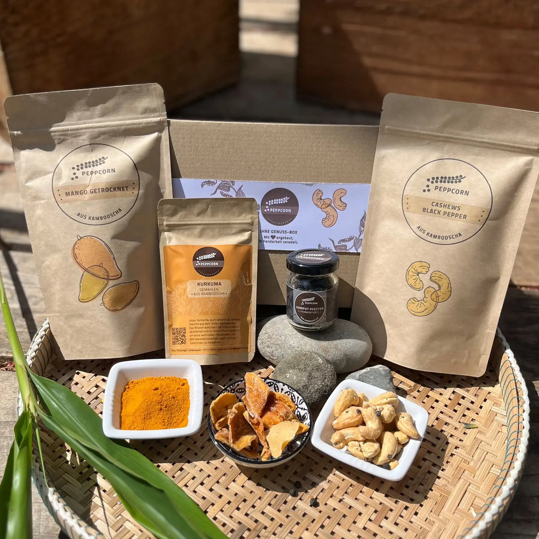 Samnang Selection  – Das Geschenkset für Genussmomente – PeppCorn