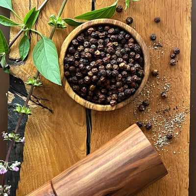 Grill-Gewürzbox Kampot Pfeffer – Vier Sorten für BBQ & Grill